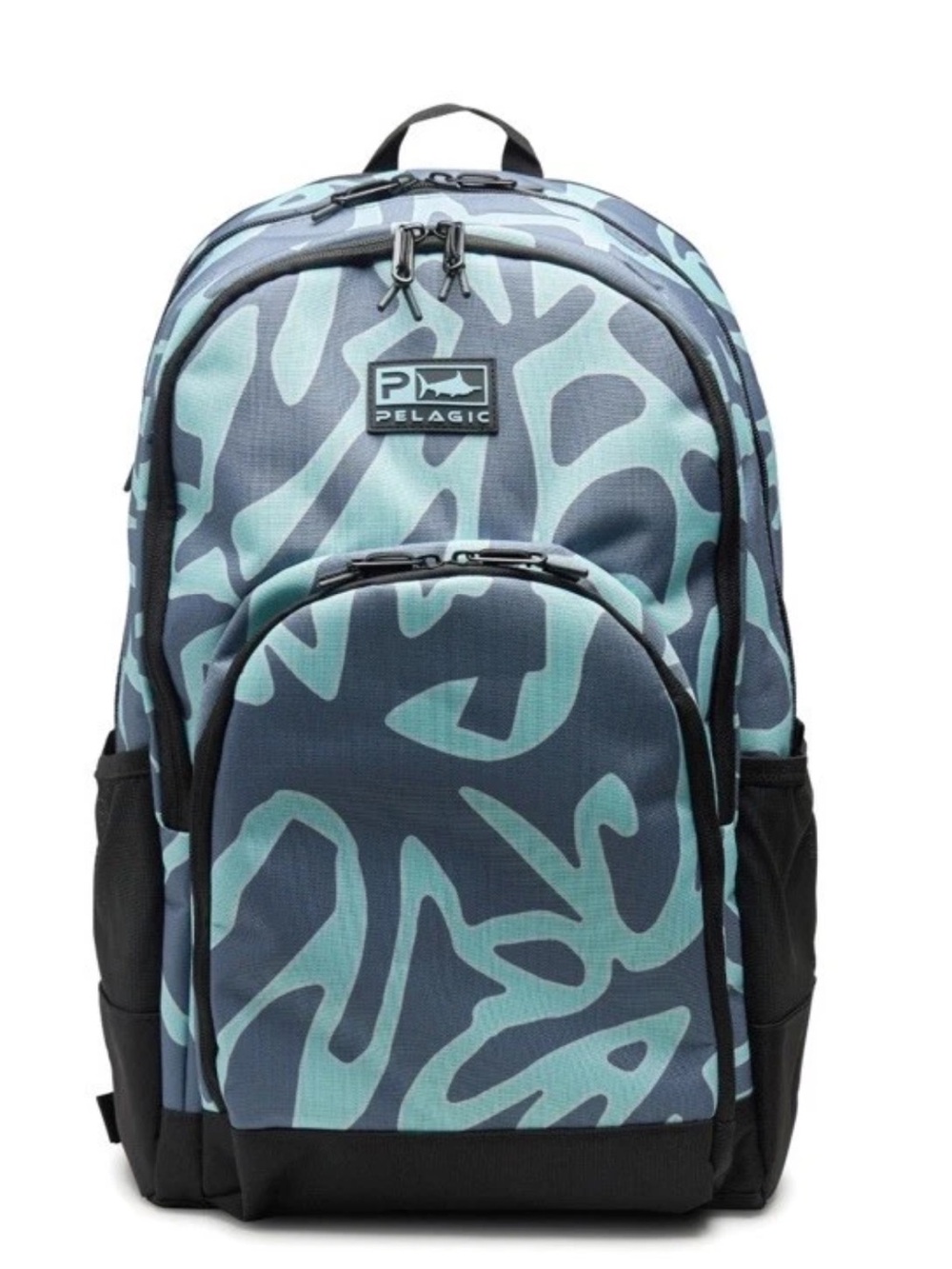 Pelagic mens shoal-lion fish camo back pack